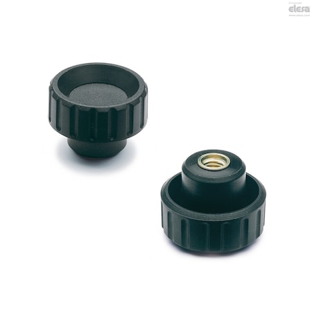 Elesa Stainless steel boss, threaded blind hole, BT.32-SST-M8 BT-SST